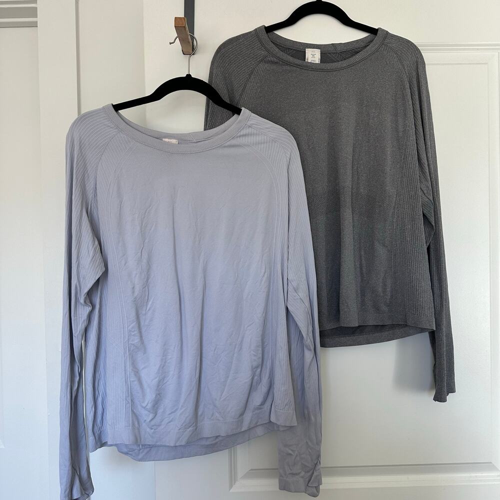 Old Navy (XXL) Seamless Pullover Athletic Workout Gym Long Sleeve Thin Shirts